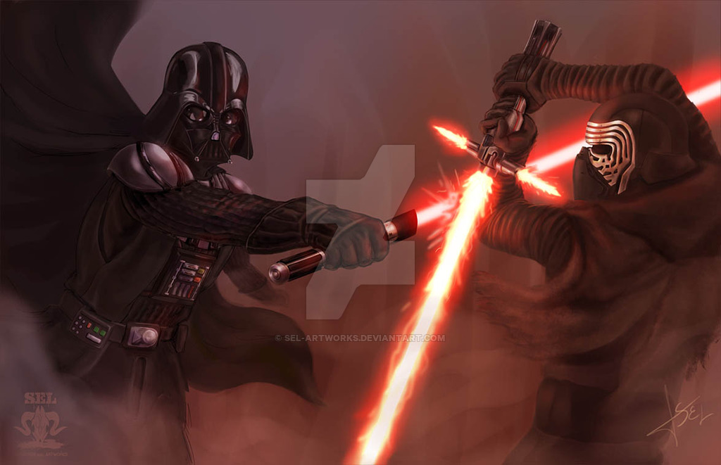Maladroit Beroep lenen Star Wars – The Force Awakens: Darth Vader vs Kylo Ren – The Pop Culture  Philosopher